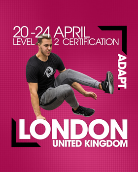 Level 2 Parkour Coach Certification - April 2026